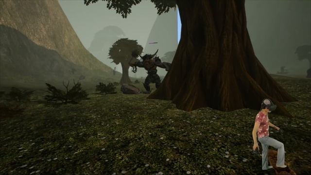 ГОЛОСОВОЕ УПРАВЛЕНИЕ ЗАКЛИНАНИЯМИ В ИГРЕ The Broken Seal с HTC VIVE в виртуальной реальности смотреть онлайн