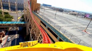 Big Apple Coaster POV | New York, New York Hotel & Casino Las Vegas【4K】