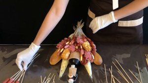 Колбасный букет. Мастеркласс