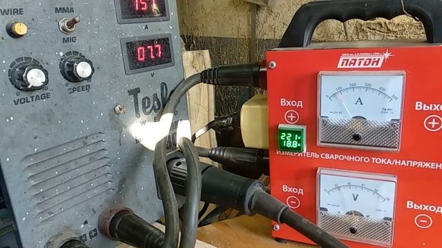 Обзор Диагностика Тестирование сварочного полуавтомата Tesla Mig-300 смотреть онлайн