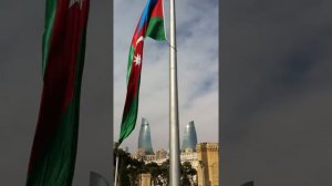 Azerbaijan, Baku Raise the Flag