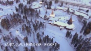 Best of videos of Santa Claus Village in Rovaniemi Lapland Father Christmas in Finland Arctic Circl