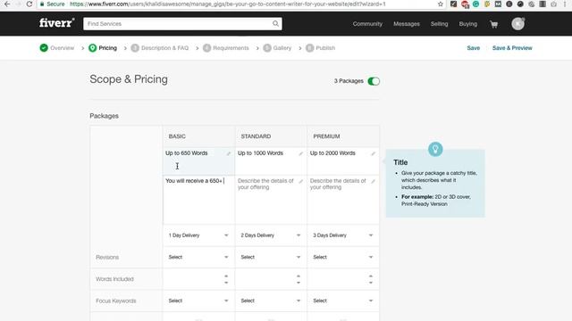 Fiverr (ফাইভার) থেকে আয় করার কমপ্লিট টিউটোরিয়াল - দ্বিতীয় পর্ব смотреть онлайн