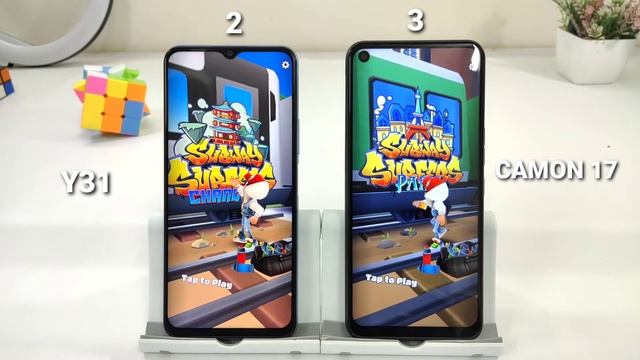 Vivo Y31 vs Tecno Camon 17 | Comparison And Speed Test | Camera Test | смотреть онлайн