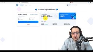 ? AXIE INFINITY: APRENDE PASO a PASO a HACER STAKING DE AXS !! | INGRESOS PASIVOS CON AXS