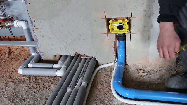 Центральный пылесос - прокладка магистралей смотреть онлайн