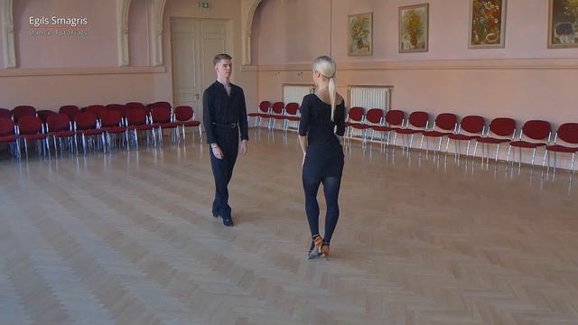 Rumba Basic + Choreography (3) | Open Hip Twist, Alemana, Continuous Circular Hip Twist смотреть онлайн