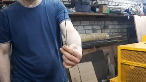 Самодельный минитрактор переломка. Серия 15. Начало изготовления переднего снежного отвала.