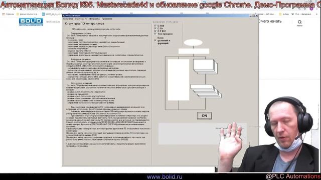 Автоматизация Болид К95. Masterscada4d и обновление google Chrome. Демо-Программа С2000-Т смотреть онлайн