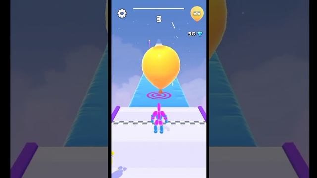 Balloon Pop Runner Game All Levels Gameplay Walkthrough Android Mobile iOS Games #shorts