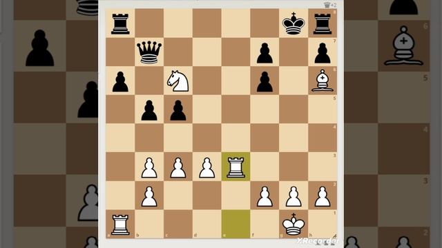 Шах и мат противнику за четыре хода. Белые начинают и выигрывают