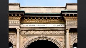 Galleria Vittorio Emanuele II, Milano (Storia dell'Arte, Storia dell'Architettura)