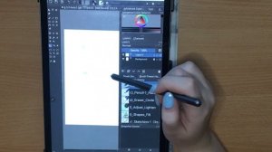 Обзор на Krita для Android, на планшете Samsung Tab S6