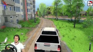 ДЕД УТОПИЛ МАШИНУ В ОГРОМНОЙ ЛУЖЕ - RP SPINTIRES
