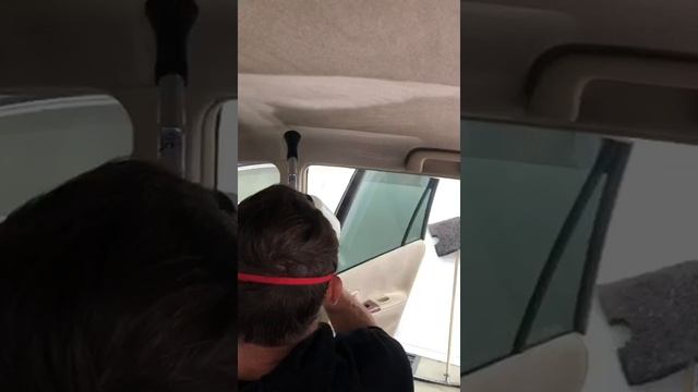 Химчистка потолка авто смотреть онлайн