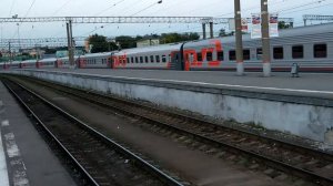 Прибытие поезда на Казанский вокзал