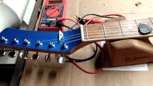 The Pickguard is almost real!! Ural 650 guitar renovation update SHIELDING TAPE