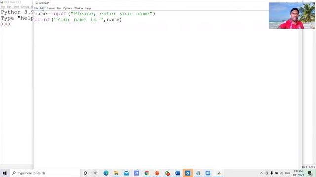 Python Programming |tutorial| Script mode programming смотреть онлайн