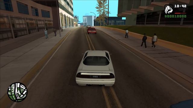 САМАЯ ПЕРВАЯ МИССИЯ ИЗ GTA 5 В GTA San Andreas смотреть онлайн