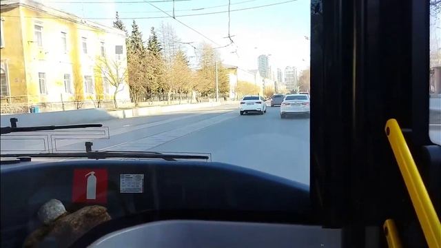 нефаз 5299-40-57 CNG  номер 336  маршрут 65  екатеринбург