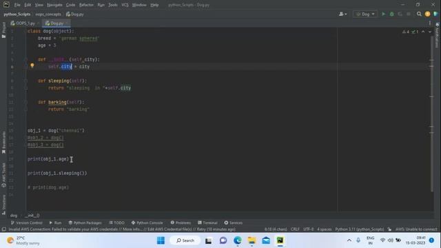 Day36 OOPS: Python Class, Objects and Inheritance