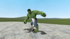 Hulk VS SCP-096 [Garry’s Mod]