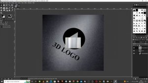 How to Design 3D Logo from the scratch in Gimp (Photoshop Alternative)