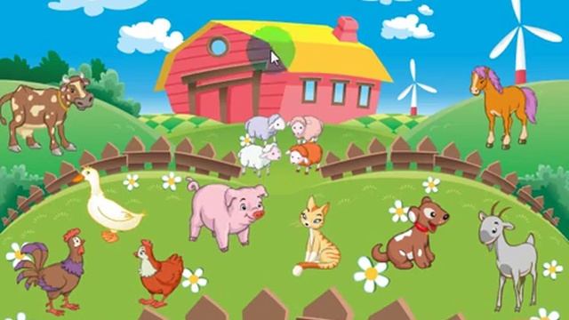 Игра-видео Чей голос?-На Ферме.
