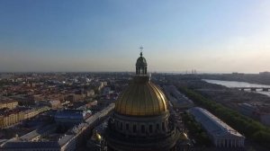 Петербург, Исаакиевский собор с квадрокоптера