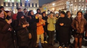 Мега хит Фантазер на Невском проспекте выступает группа Айдахо!