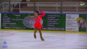 Лихачёва Асения 2016 г.р., 2 юношеский разряд.