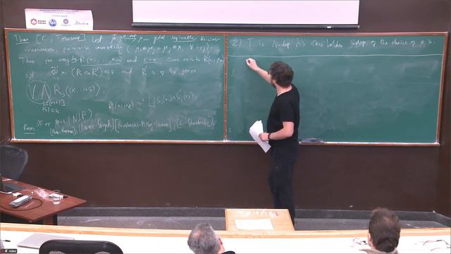 "Towards higher classification theory", by Artem Chernikov смотреть онлайн