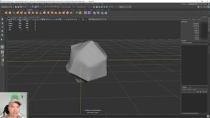 Model Low Poly Rocks In Maya | Simple Rocks and Stones