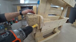 Мебель из поддонов - Легко своими руками | Кресло стол из паллет