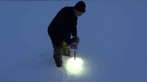 Отличный  самодельный электробур 24.12.2015