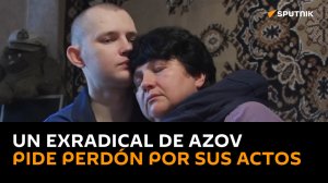 Un exradical del grupo neonazi Azov* pide perdón por sus actos