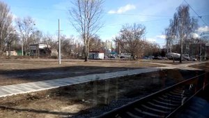 Поездка в трамвае KT3UA (K3R-N) по линии скоростного трамвая. Маршрут №2 - Киев 2022