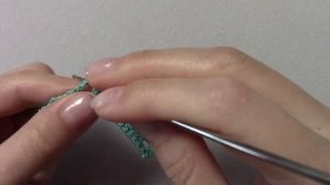 Простая кайма крючком для начинающих