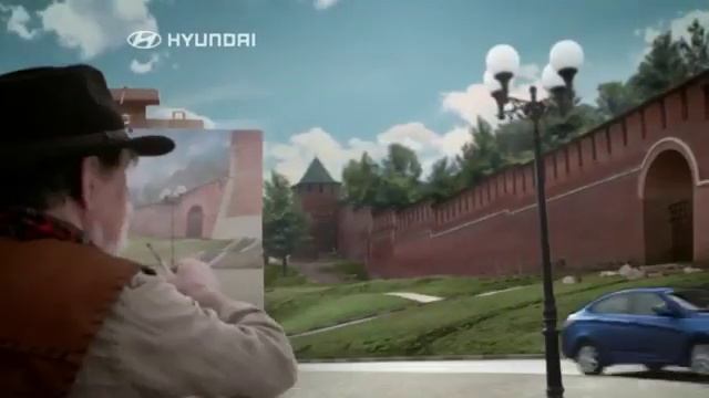 Гетц Кай в рекламе Hyundai Solaris 2014 смотреть онлайн
