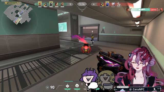 VIE| Valorant thoi ehehehe【Ceru NPC Vtuber】 смотреть онлайн