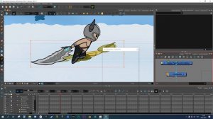 падающая тень в toon boom harmony урок на русском