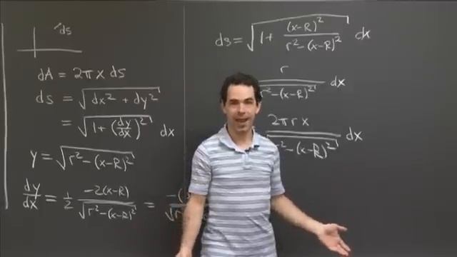 Surface Area of a Torus | MIT 18.01SC Single Variable Calculus, Fall 2010 смотреть онлайн