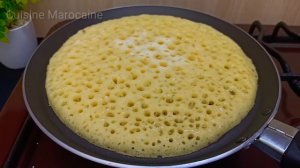 Cuisine Marocaine : Mkhanfar les fameux crêpes traditionnelles  ?? ASMR RECIPE