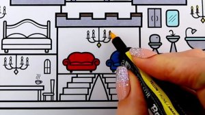 How to Draw a CASTLE for Kids  ????CASTLE Drawing for Kids | Castle Coloring Pages for Kids