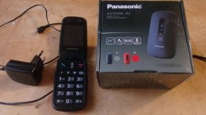 ? Обзор раскладного телефона для Бабушек Panasonic KX-TU456 RU
