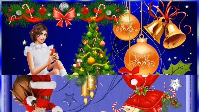 Красивое поздравление!С Новым Годом! смотреть онлайн