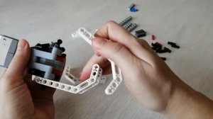 Lego EV3 захват на большом моторе. A grab mechanism ev3