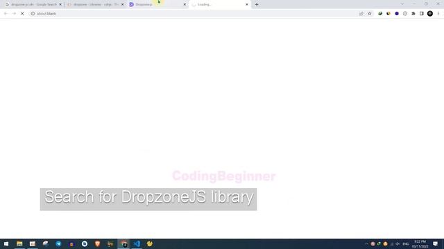 Laravel Dropzone JS Drag Drop Multiple Files Upload Free Source Code #codingbeginner