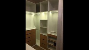 Гардеробные из ЛДСП EGGER