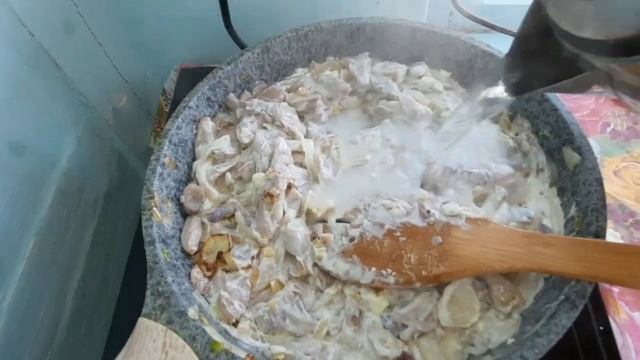 Переезд на юг? Грибы " Синие ножки" под сырной шапочкой. смотреть онлайн